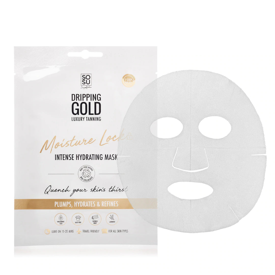 SOSU Dripping Gold Moisture Lock Intense Hydrating Mask